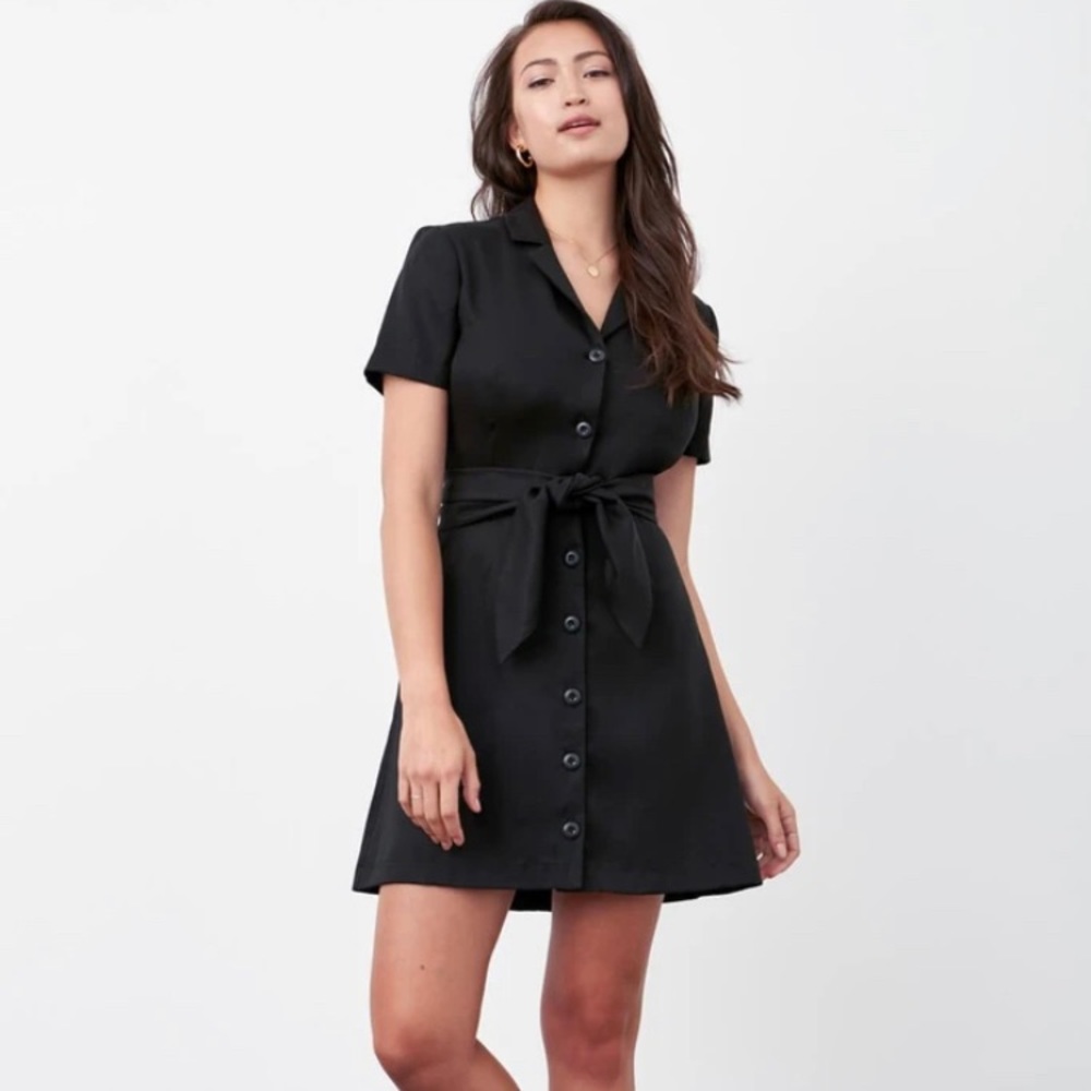 Vetta Capsule Notch Collar Two Piece Dress Sz4